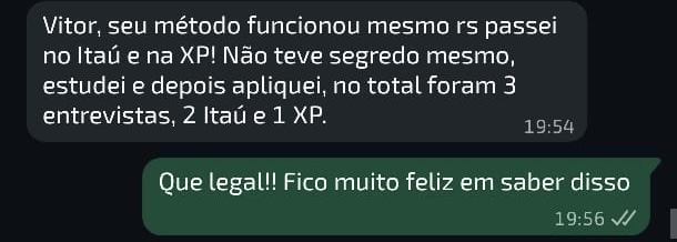 Depoimento — aprovado na Lanxess